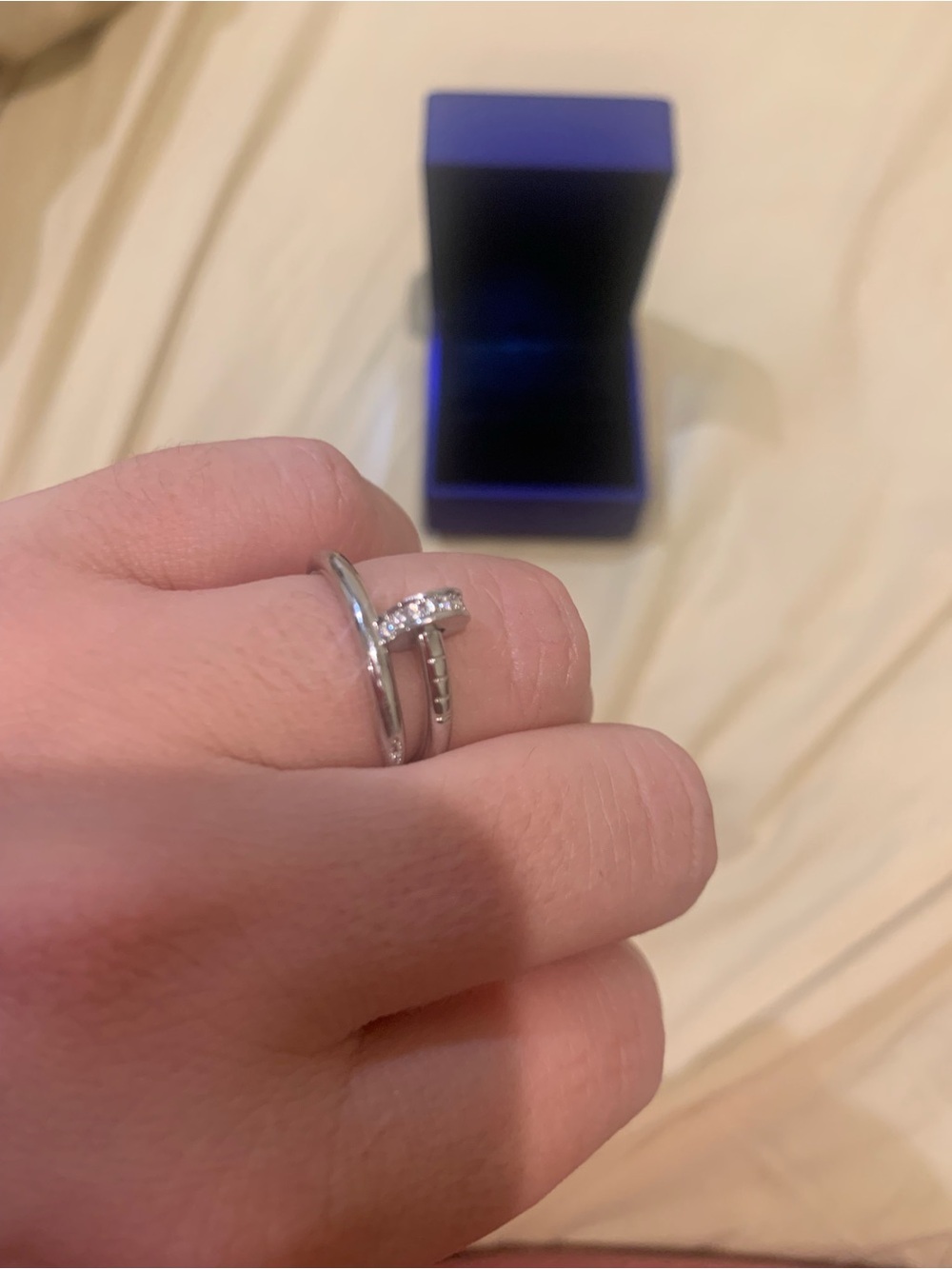 Sterling Silver Cubic Zirconia  Ring